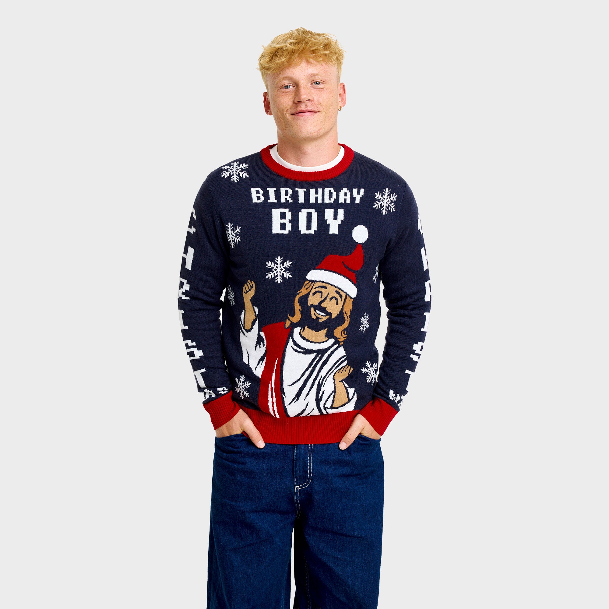 The birthday boy julesweater - Herre